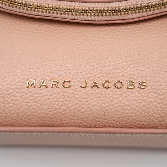 Marc Jacobs Groove 2.0 Webbing Mini Messenger Bag Rose Pink Leather - Picture 7 of 12